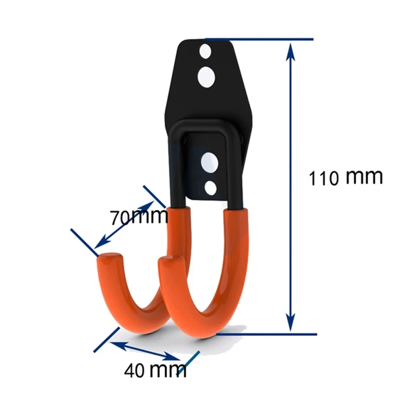 Heavy Duty Metal Hook Garage Organizer Wall Mount Bicycle Hanger Hooks Wall Moun