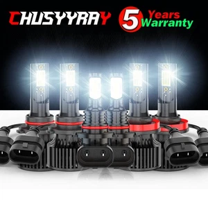 Pour Ram 1500 2011-2018 LED Phares KIT Bonjour Lo Beam + Ampoules de brouillard 360000LM