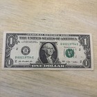 Birthday, Anniversary, Note 04/06/75 One Dollar Fancy Serial Number B 60219754 E — photo 1
