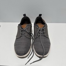Sonoma Wesson Grey Boys Youth Oxford Sneakers Shoes Size 3