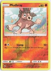 Mudbray 77/147 Burning Shadows Reverse Holo Common