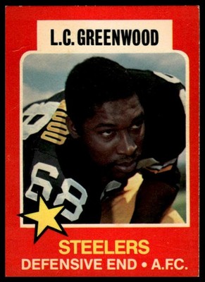 1975 Town Talk Bread #6 L.C. Greenwood
