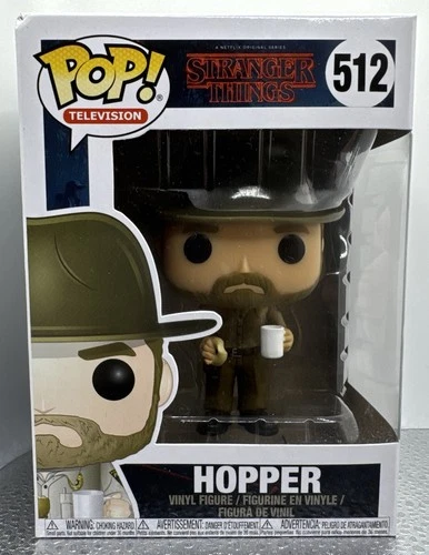 Funko Pop Hopper #512 Pop! Television Stranger Things Collectible Figure