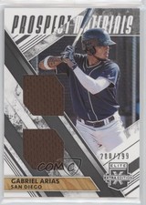 2019 Elite Extra Edition Dual Prospect Materials Black 280/299 Gabriel Arias s3g