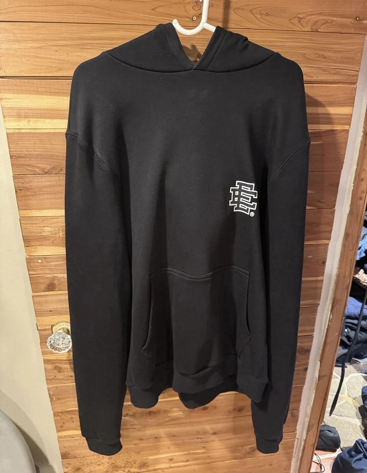 Sudadera con Capucha Eric Emmanuel Negra Talla L Foto 3 de 4