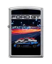 Zippo 2534, Ford Mustang GT Design, Street Chrome Finish Lighter