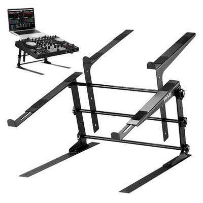 Pyle Universal Laptop Stand Sound Equipment DJ Mixing Workstation PLPTS38