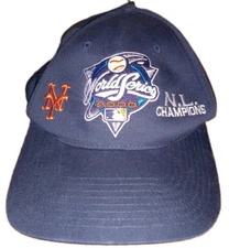 MLB New York Mets World Series 2000 N.L. Champions Blue Youth Hat Cap