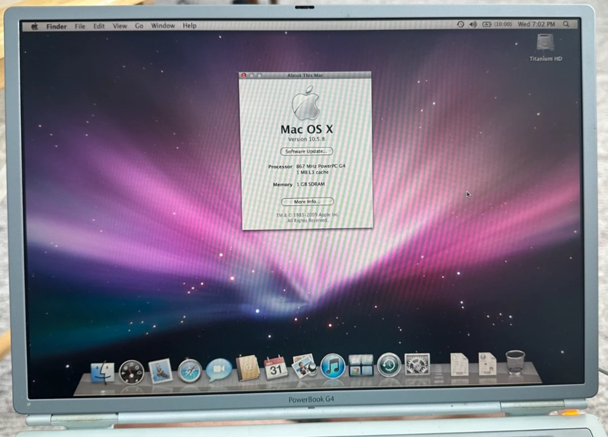 Mac OS X 10.5, Leopard Apple Desktops & All-In-Ones for sale | eBay