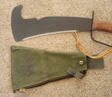 Woodsmans Pal Outdoor Knife Machete. Made In USA #284 (PRO TOOL INDUSTRIES)