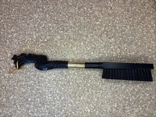Vintage Made In Japan Black Dragon Head Shoe Brush 12 In