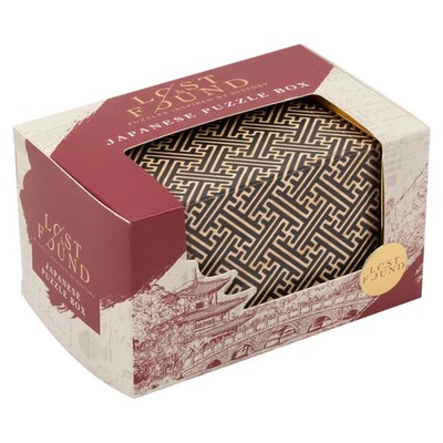 Japanese Puzzle Box - Brain Teaser & Origami - Professor Puzzle New