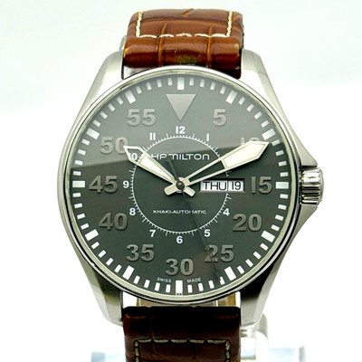 Hamilton Khaki Aviation Pilot Automatik Day Date Herrenuhr 46mm Ref. H647150