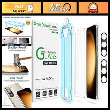 Tempered Glass Screen Protector for Samsung Galaxy S23  Auto-Alignment, Bubble