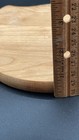 Butcher Block Owl-Shaped Cutting Board 13 Long 9 Wide Charcuterie — photo 2