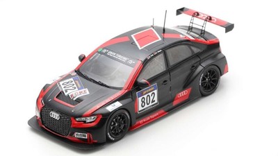 Spark Model AUDI RS 3 LMS N.802 NURBURGRING ENDURANCE 2016 FREY-HAASE 1:43