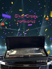 Silver Creek Iron Works Harmonica Key of C With Hard Plastic Case