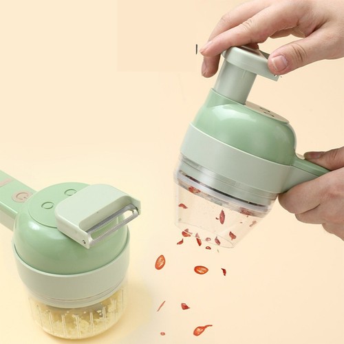 Peeler Electric Handheld Food Chopper Garlic Masher Vegetable Fruit