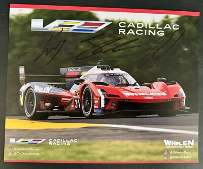 Carte Collector Dédicacée #5 Cadillac Racing Northstar LMP - IMSA Hero Card - Années 2000