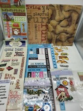 Vintage SandyLion And More Dog Stickers Scrapbook Lot B139