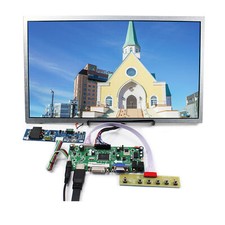 VGA DVI HD LCD Controller Board 15.6" 1920X1080 1000nit Brightness LCD
