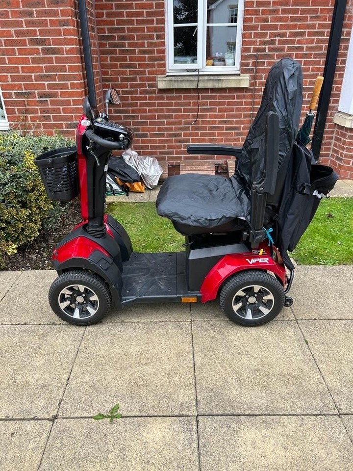 Drive Viper Mobility Scooter New Batteries And Service Last Year. eBay