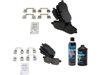 TRQ 31MW82R Brake Pad Set Fits 2005-2009 Land Rover LR3