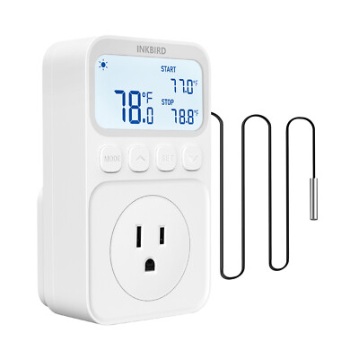 Digital Socket Thermostat Temperature  Controller Timer Heating Cooling