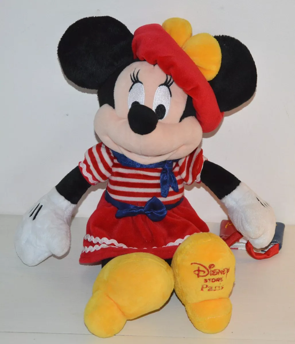 Location déguisement Mascotte Minnie mouse en boutique Paris