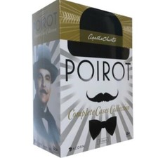 Agatha Christie's Poirot: Complete Cases Collection DVD 33-Disc Sealed Set  