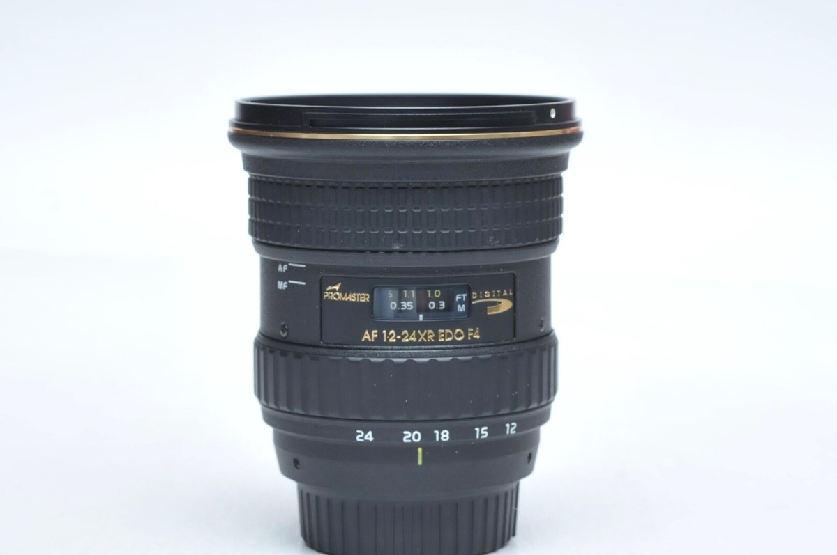 Promaster Ultra Wide Zoom AF 12-24mm XR EDO F4 DX Lens For Nikon F