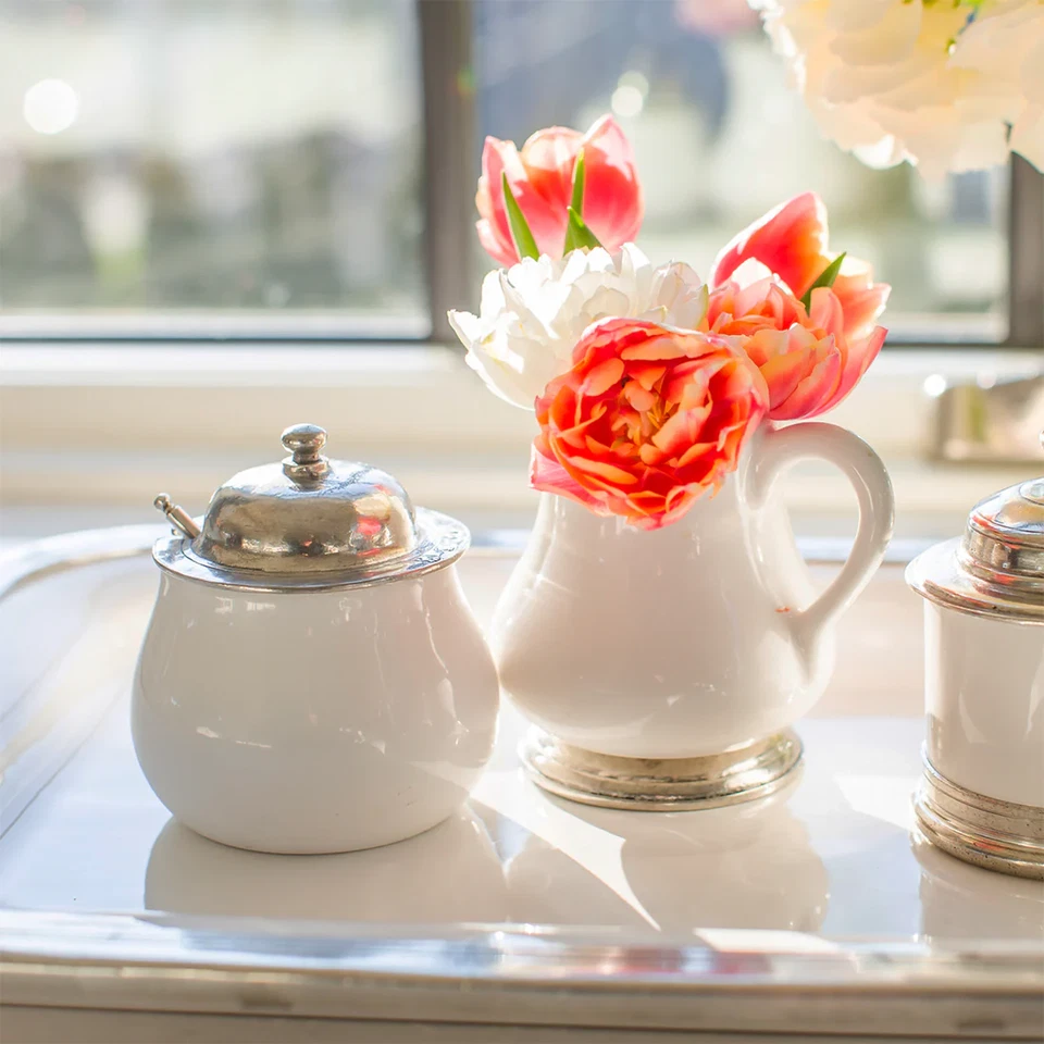 Arte Italica Tuscan Sugar and Creamer Set - Image 2 of 2