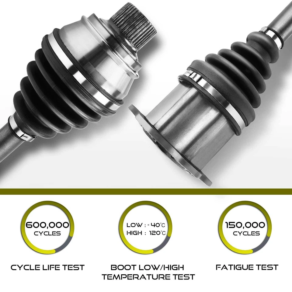 Conjunto de eje CV para Audi A4 Quattro 1996-2001 Volkswagen Passat delantero derecho Foto 2 de 4