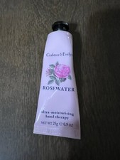 CRABTREE and EVELYN Trial Travel Size Hand Therapy 25g 0.9oz Sealed Rosewater