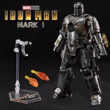 ZD TOYS IRON MAN Mark I MK1 Marvel Avengers 7" Action Figure Toys in Stock