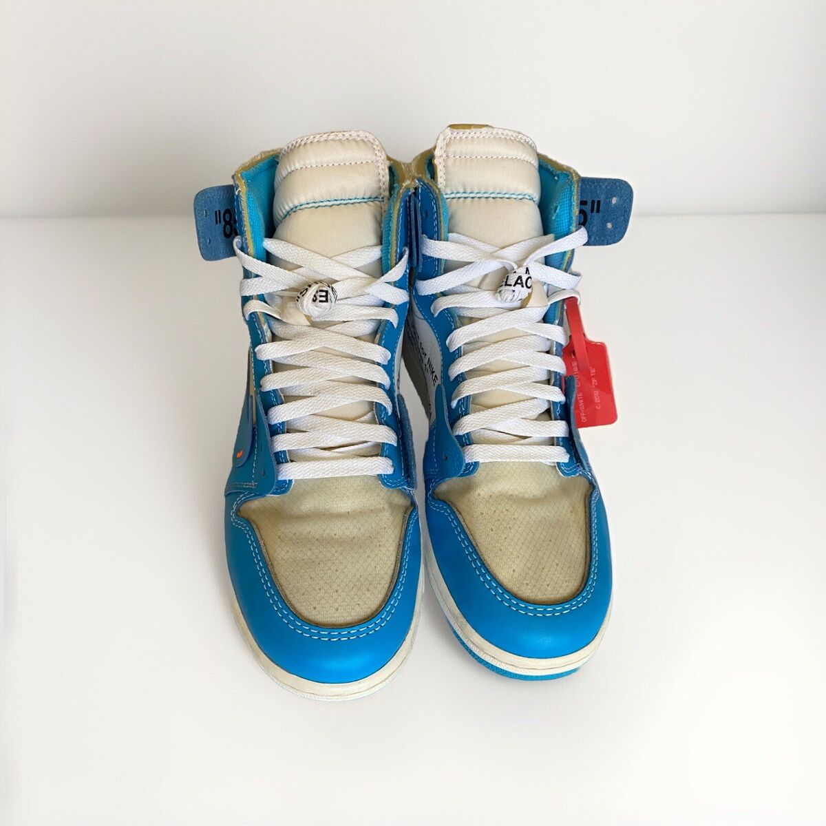 USED 10.0 Jordan 1 Retro OG x OFF-WHITE NRG High UNC 100 USED 10.0 Jordan 1 Retro OG x OFF-WHITE NRG High UNC 100