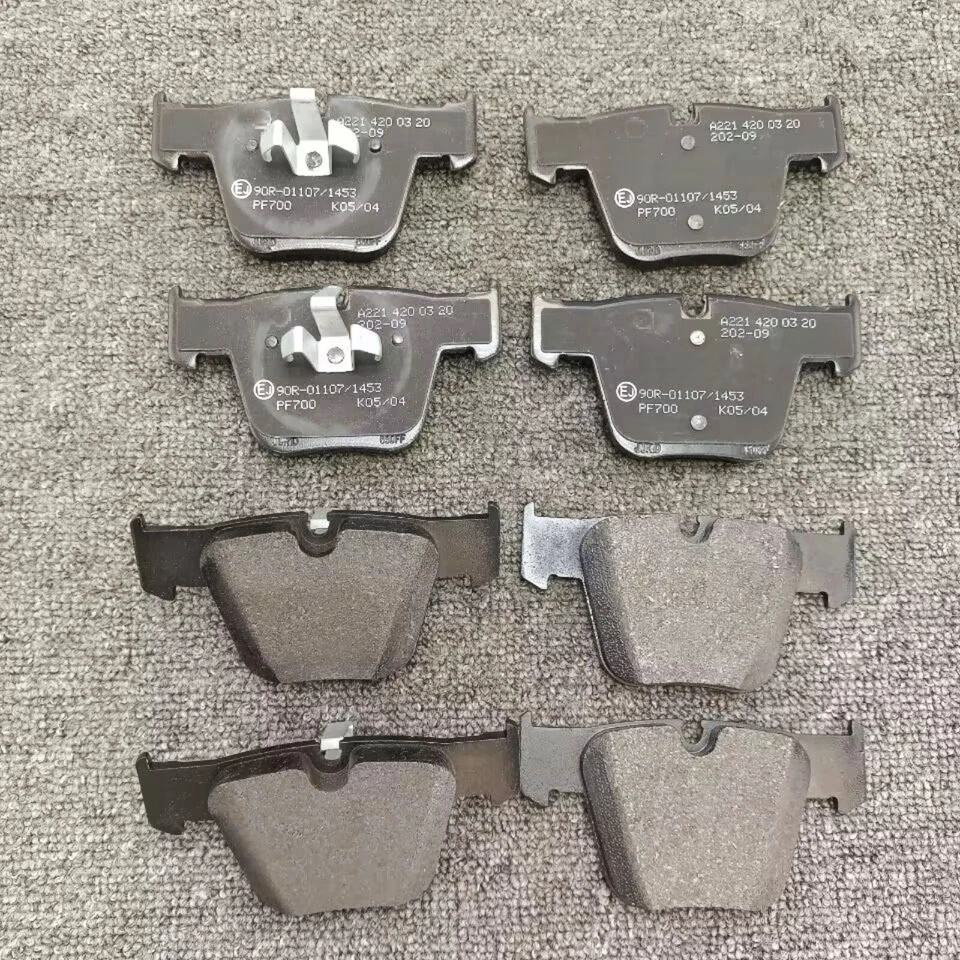 Juego de pastillas de freno delanteras con sensor para Mercedes-Benz CL S AMG S63 S65 CL63 CL65 Foto 3 de 4