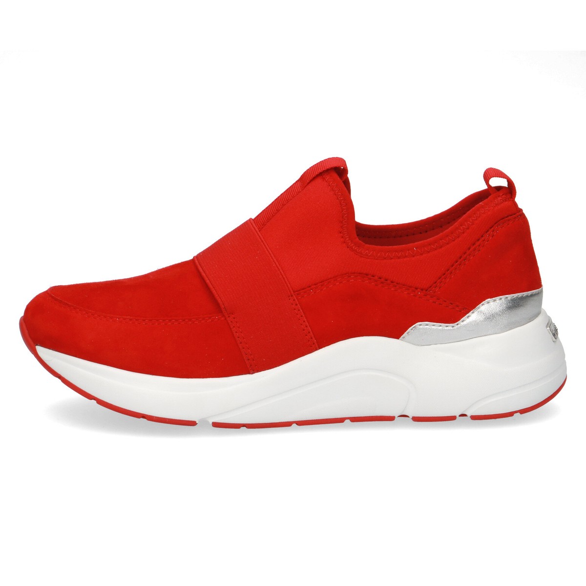 Caprice Damenschuhe, Sneaker, Rot, Weite H, 37-41