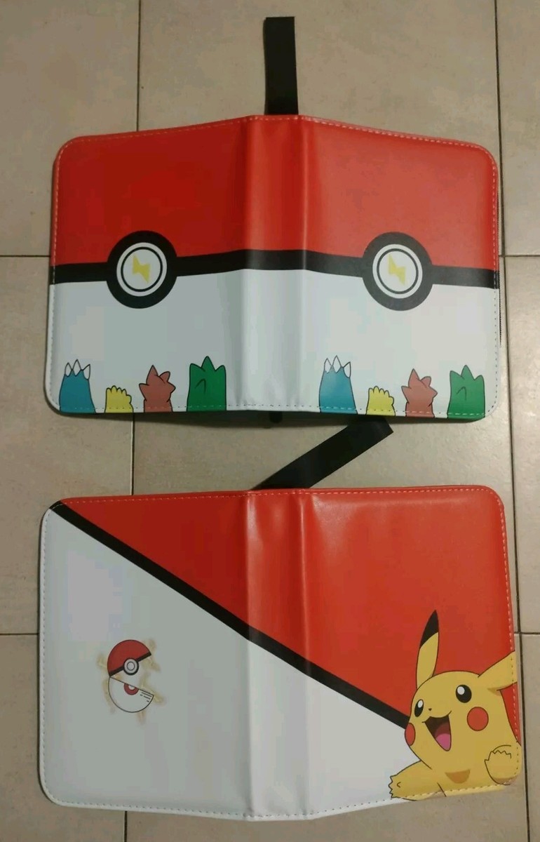 Album Carte Pokémon 900 Posti - Con Cerniera E 50 Pagine Da 9 Tasche