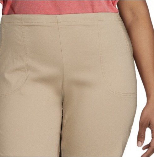 Just My Size Women’s 2 Pocket Pull On Brownstone Denim Shorts Size 3X NEW - Picture 7 of 10