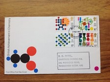 GB British Achievements in Chemistry First Day  Cover 1977 , Twickenham pmk.