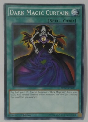 YU-GI-OH! Karte – Dark Magic Curtain (SDMY-EN027) | 1. Edition Common | Aus Structure Deck: Yugi MUTO