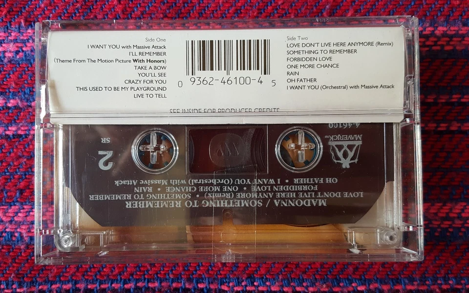 Madonna ~ Something To Remember ( Malaysia Press ) Cassette - Image 2 of 4