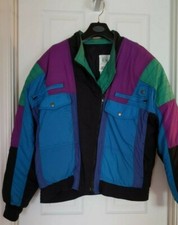 Vintage 80's Down Ski Jacket by Together Size Large