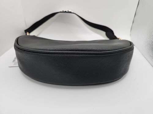 NEW Guess Norwood Mini Top Zip Bag. Black 6"H x 10"W x 2.5"D - Picture 7 of 11
