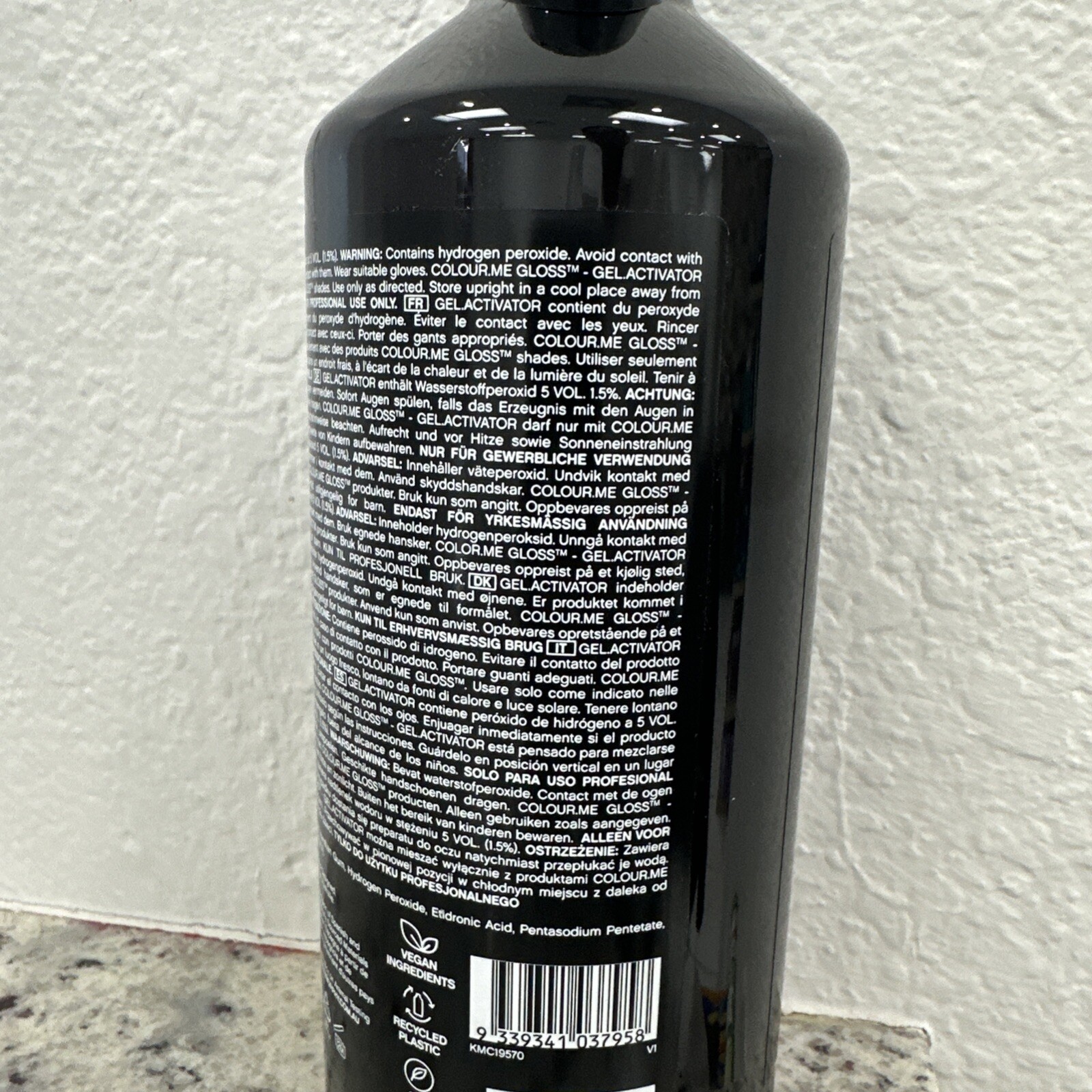 Kevin Murphy + COLOR.ME Gloss Gel Activator 30.4 fl oz/900 ml new (1.5% 5 Vol )