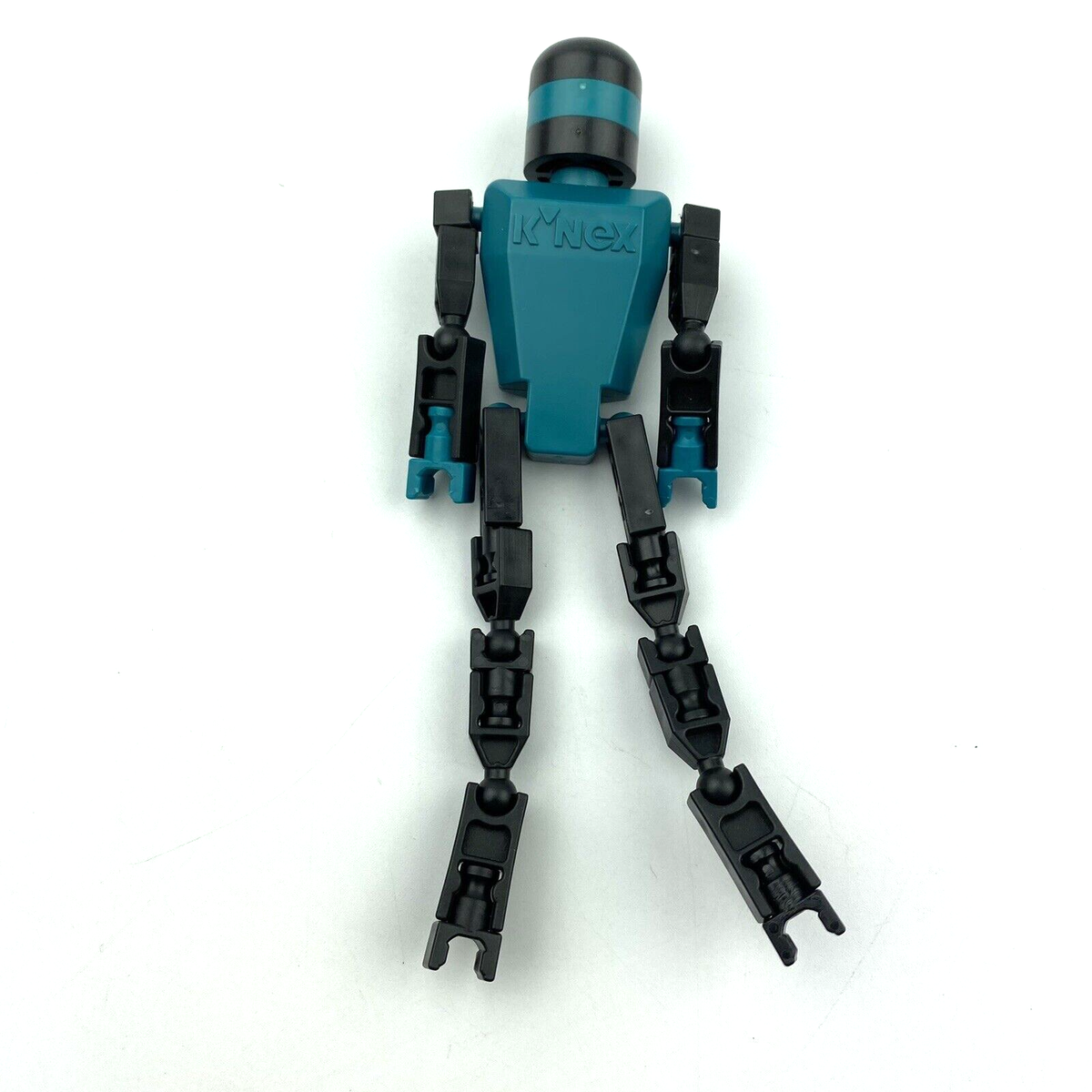 1) K'NEX / Knex Action Figure – Teal Robot People Men Part | eBay