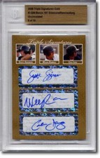 Scott Sizemore * Wilkin Ramirez * Cale Iorg * Rookie Autograph BGS Auto RC #/10