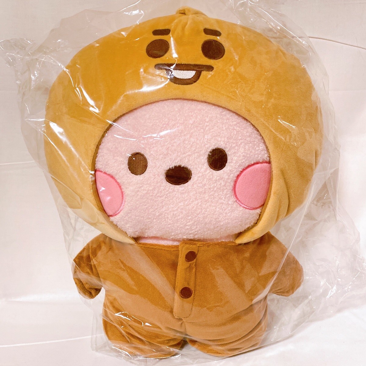 BT21 BABY COOKY L size Plush with Romper JAPAN LIMITED 16