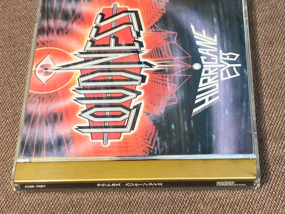 LOUDNESS Hurricane Eyes JAPAN 24k GOLD CD 43XD-2007 INSERT +